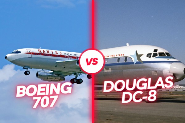 Boeing 707 and Douglas DC-8: Queens of the Jet Age