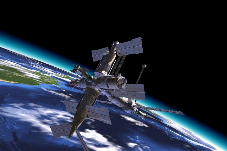 The Mir Space Station and the Pioneer of Life in Space