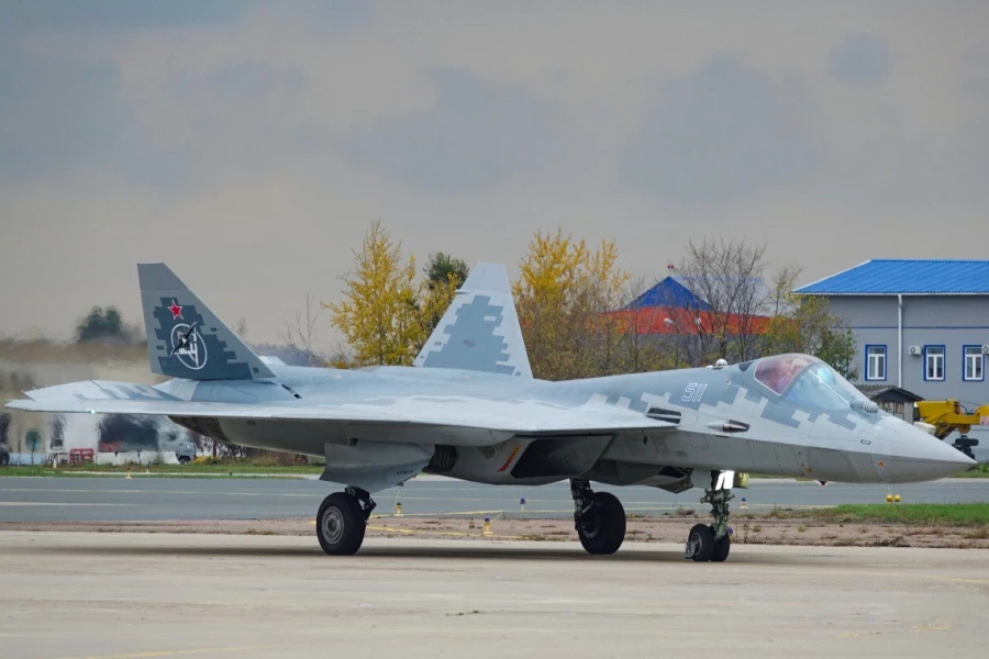 Yenilenen Su-57 Savaş Uçağı'nın Uçuş Denemeleri Yapıldı