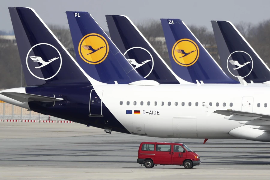 Lufthansa Çalışanları Frankfurt ve Münih'te Grevde